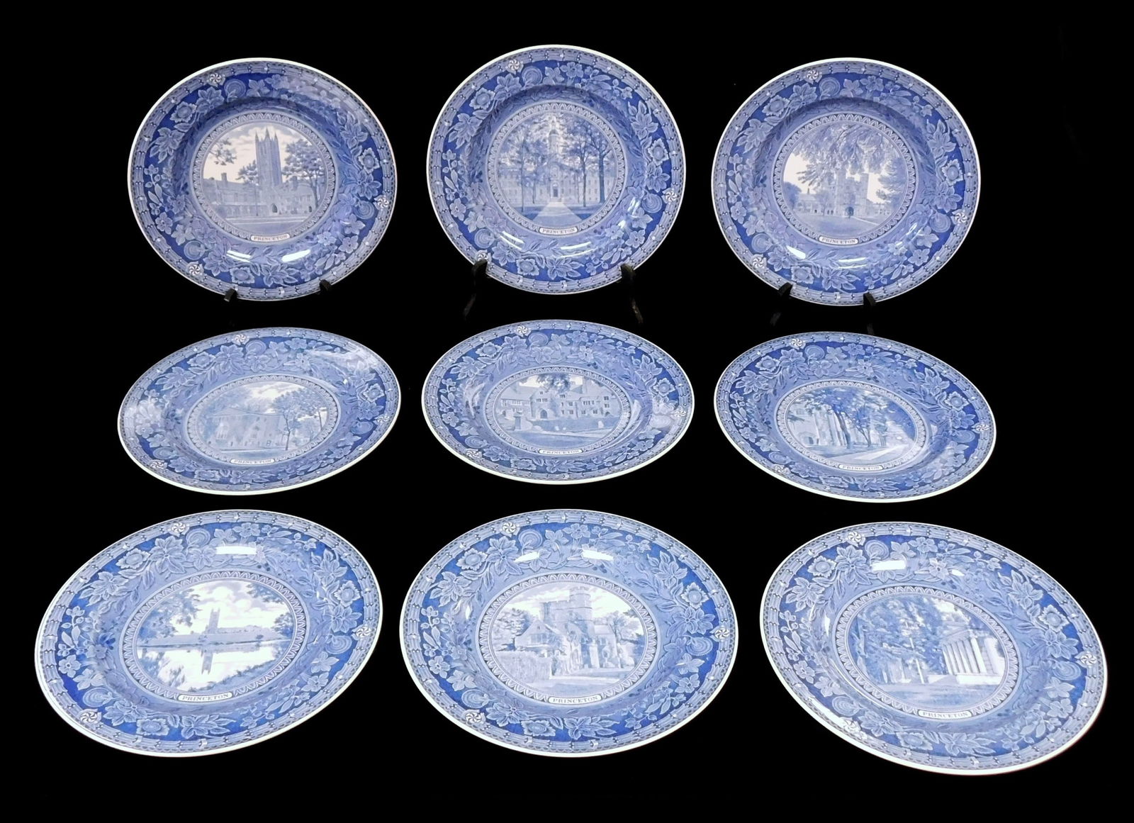 WEDGWOOD, NINE BLUE AND WHITE