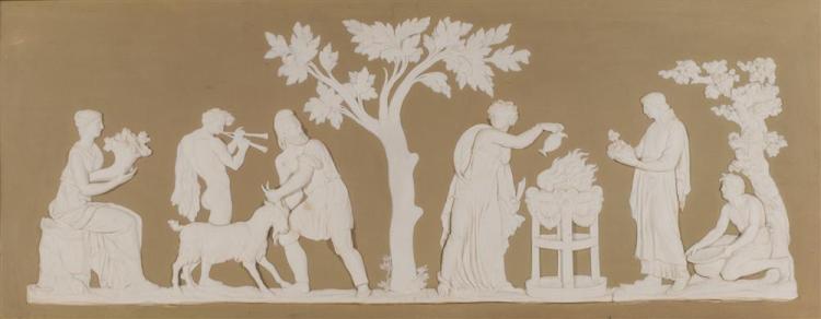 WEDGWOOD OLIVE GREEN JASPERWARE