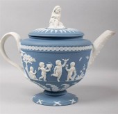WEDGWOOD PALE-BLUE AND WHITE S