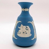 WEDGWOOD PALE BLUE JASPERWARE,