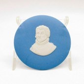 WEDGWOOD PALE BLUE JASPERWARE,