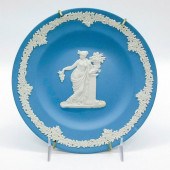 WEDGWOOD PALE BLUE JASPERWARE,