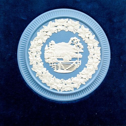 WEDGWOOD PALE BLUE JASPERWARE,