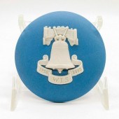 WEDGWOOD PALE BLUE JASPERWARE,
