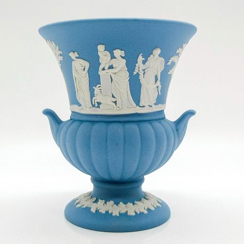 WEDGWOOD PALE BLUE JASPERWARE,