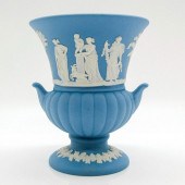 WEDGWOOD PALE BLUE JASPERWARE,