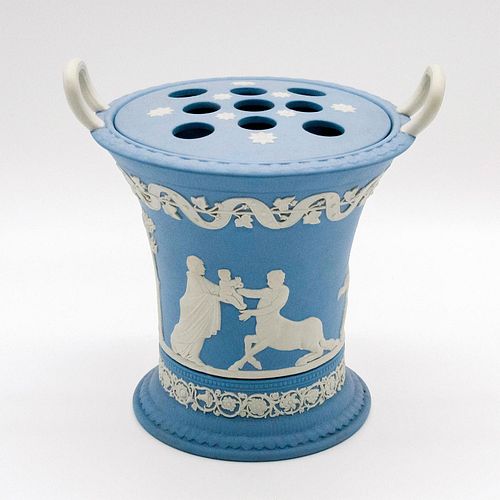WEDGWOOD PALE BLUE JASPERWARE