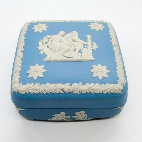 WEDGWOOD PALE BLUE JASPERWARE,
