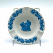 WEDGWOOD PALE BLUE ON WHITE JA