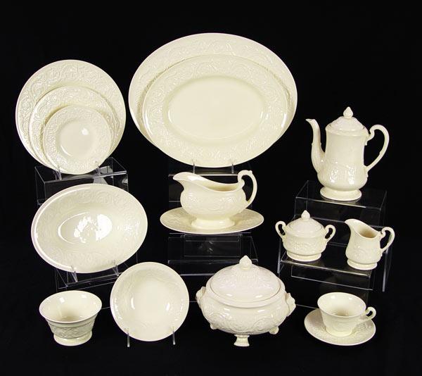 WEDGWOOD PATRICIAN EMBOSSED CREAM