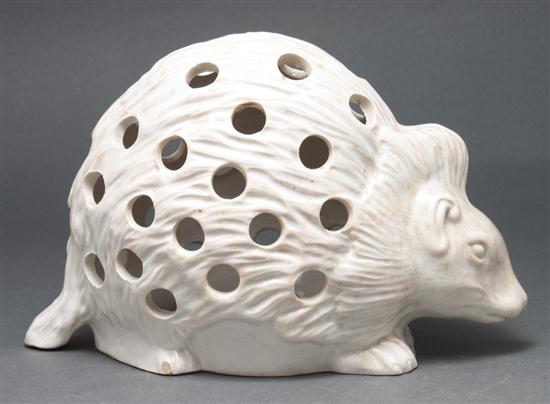 Wedgwood pearlware hedge hog-form