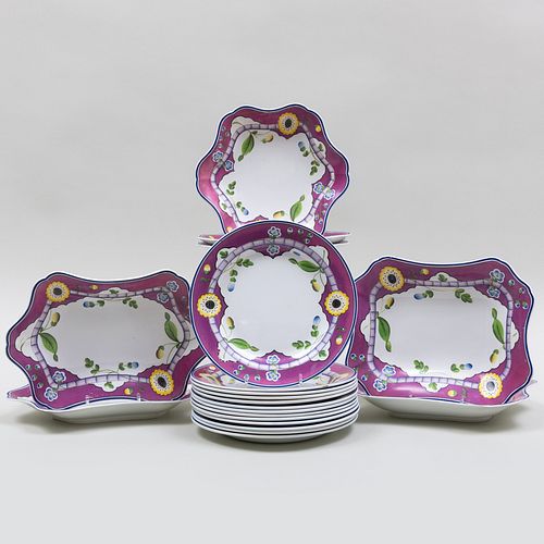 WEDGWOOD PEARLWARE PART DESSERT