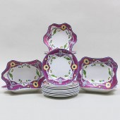 WEDGWOOD PEARLWARE PART DESSER