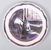 WEDGWOOD PINK LUSTRE 'T. LESSO