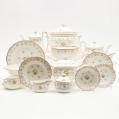 WEDGWOOD PORCELAIN DINNER SERV