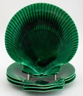WEDGWOOD PORCELAIN GREEN GLAZE