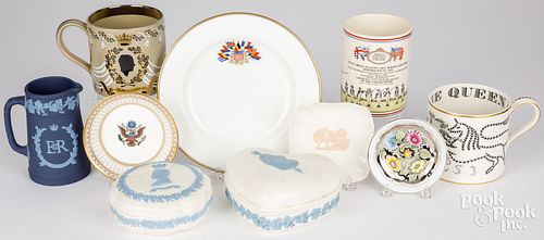 WEDGWOOD PORCELAIN, INCLUDING