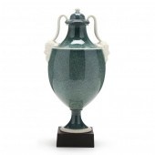 WEDGWOOD PORPHYRY VASE, SHAPE