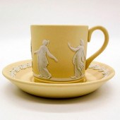 WEDGWOOD PRIMROSE YELLOW JASPE