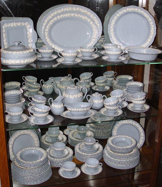 WEDGWOOD QUEENS WARE BLUE &