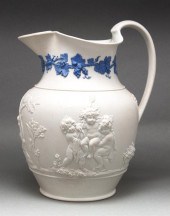 Wedgwood relief decorated salt