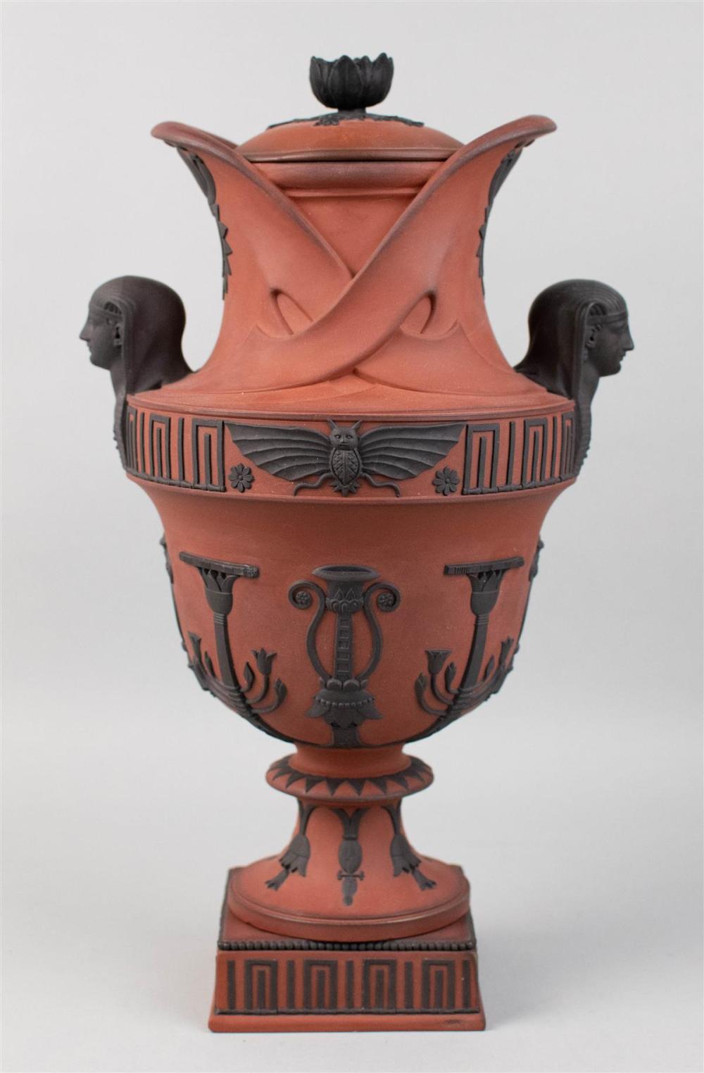 WEDGWOOD 'ROSSO ANTICO' BLACK