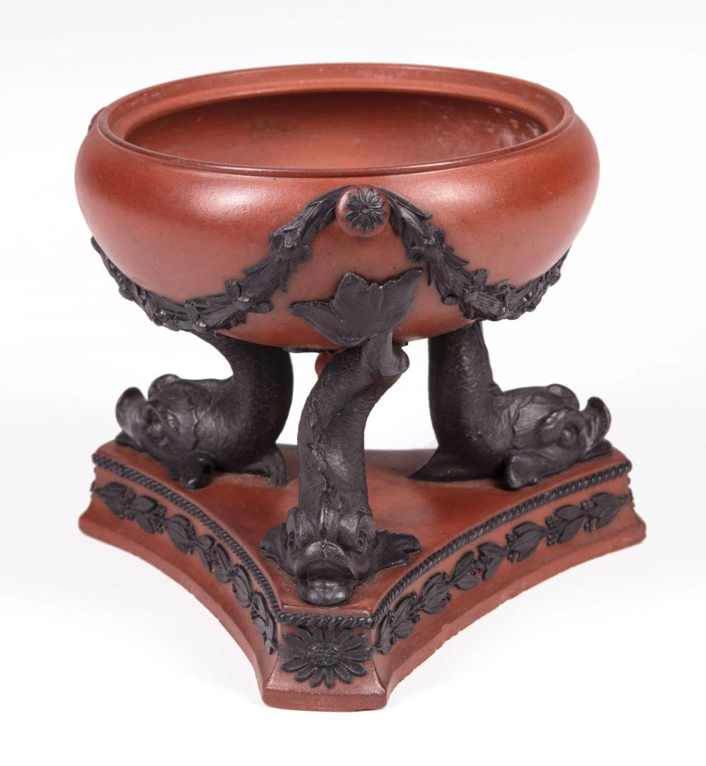 WEDGWOOD ROSSO ANTICO TRIPOD
