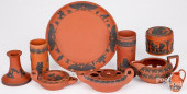 WEDGWOOD ROSSO ANTICO WARES<br