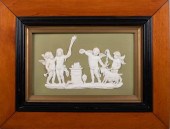 WEDGWOOD SAGE-GREEN DIP JASPER