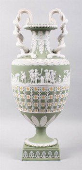 WEDGWOOD SAGE-GREEN DIP TRICOL