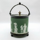 WEDGWOOD SAGE GREEN JASPERWARE