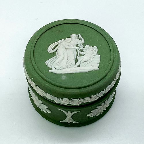 WEDGWOOD SAGE GREEN JASPERWARE