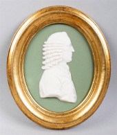 WEDGWOOD SAGE-GREEN JASPERWARE