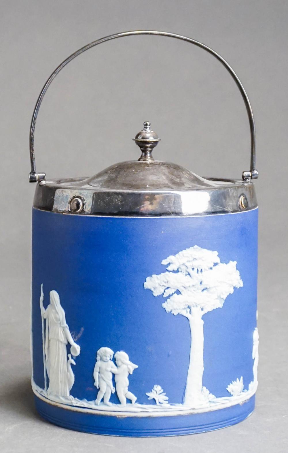 WEDGWOOD SILVER PLATE MOUNTED