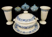 WEDGWOOD: SIX PIECES INCLUDING