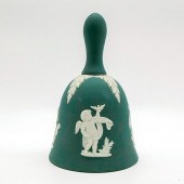 WEDGWOOD TEAL JASPERWARE, BELL