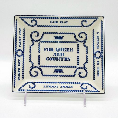 WEDGWOOD TRAY, FOR QUEEN AND