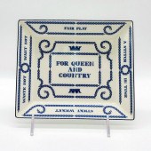 WEDGWOOD TRAY, FOR QUEEN AND C