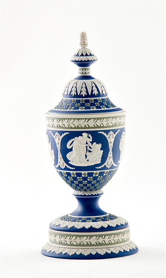 Wedgwood tri-color jasperware