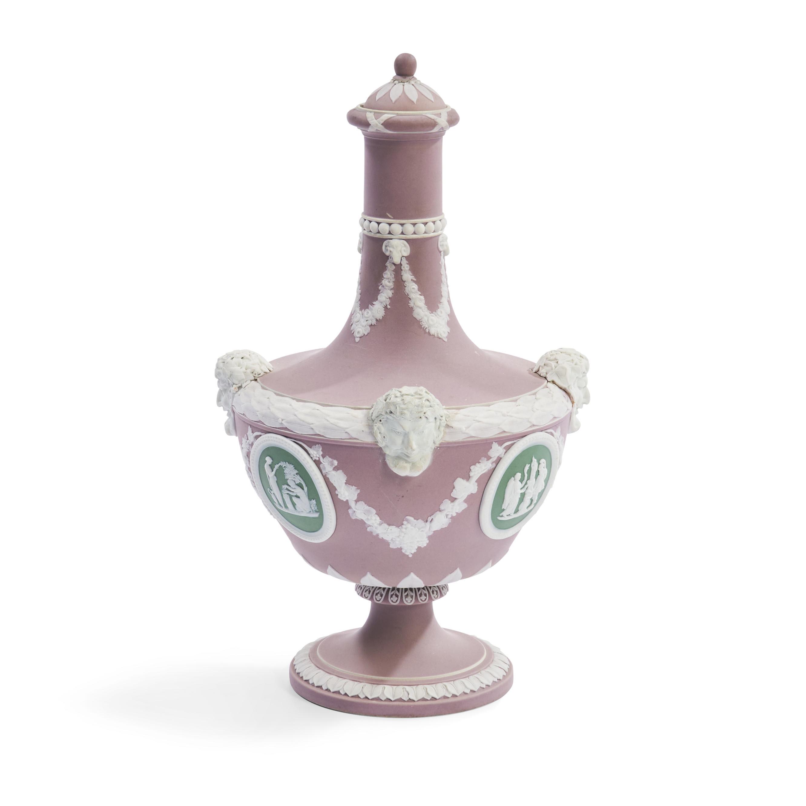 WEDGWOOD TRICOLOR JASPER DIP BARBER