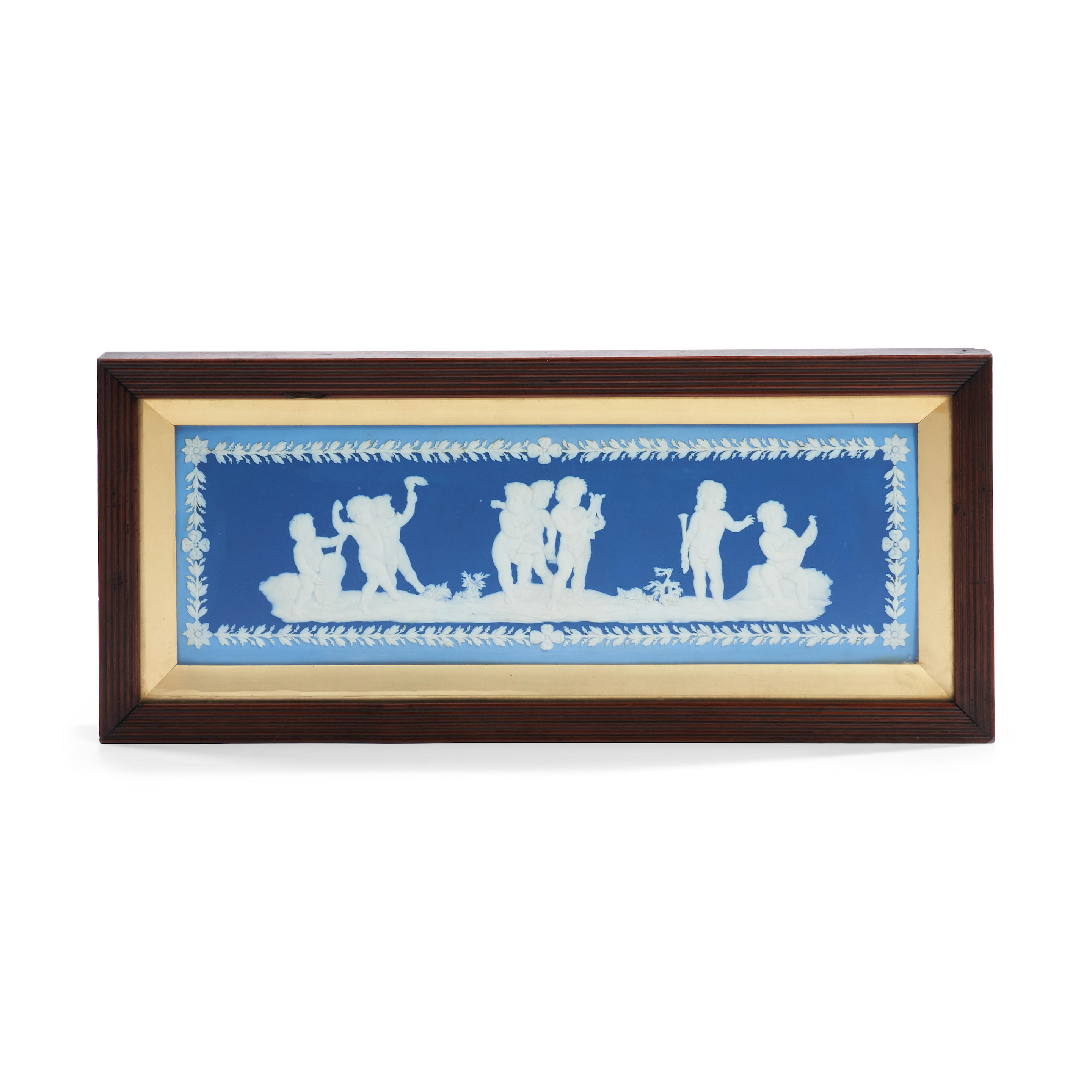 WEDGWOOD TRICOLOR JASPER PLAQUE,
