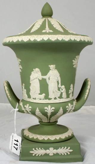 Wedgwood Two Handled Covered Urn