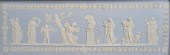 WEDGWOOD TYPE PALE BLUE AND WH