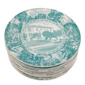 WEDGWOOD UC BERKELEY PLATES<br
