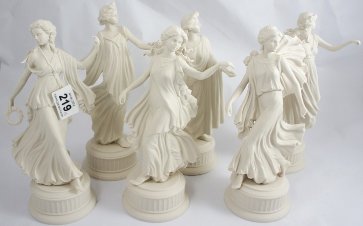 Wedgwood White Jasper Figures