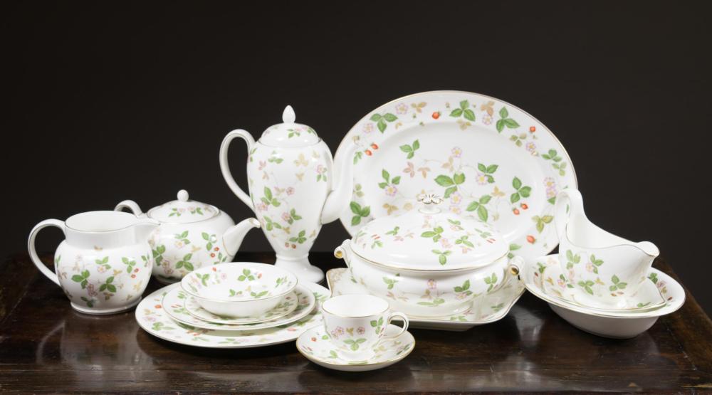 WEDGWOOD "WILD STRAWBERRY" CHINA