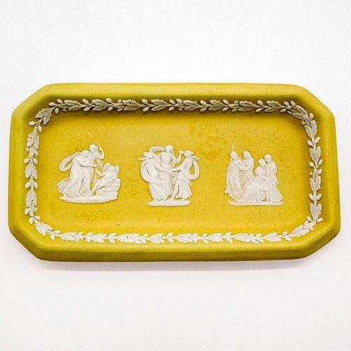 WEDGWOOD YELLOW JASPERWARE,