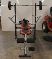WEIDER PRO 256 EXERCISE BENCH,