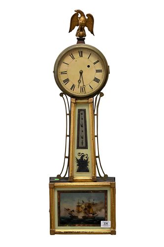 WEIGHT DRIVEN BANJO CLOCKWeight