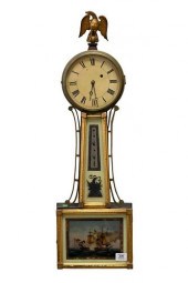 WEIGHT DRIVEN BANJO CLOCKWeigh